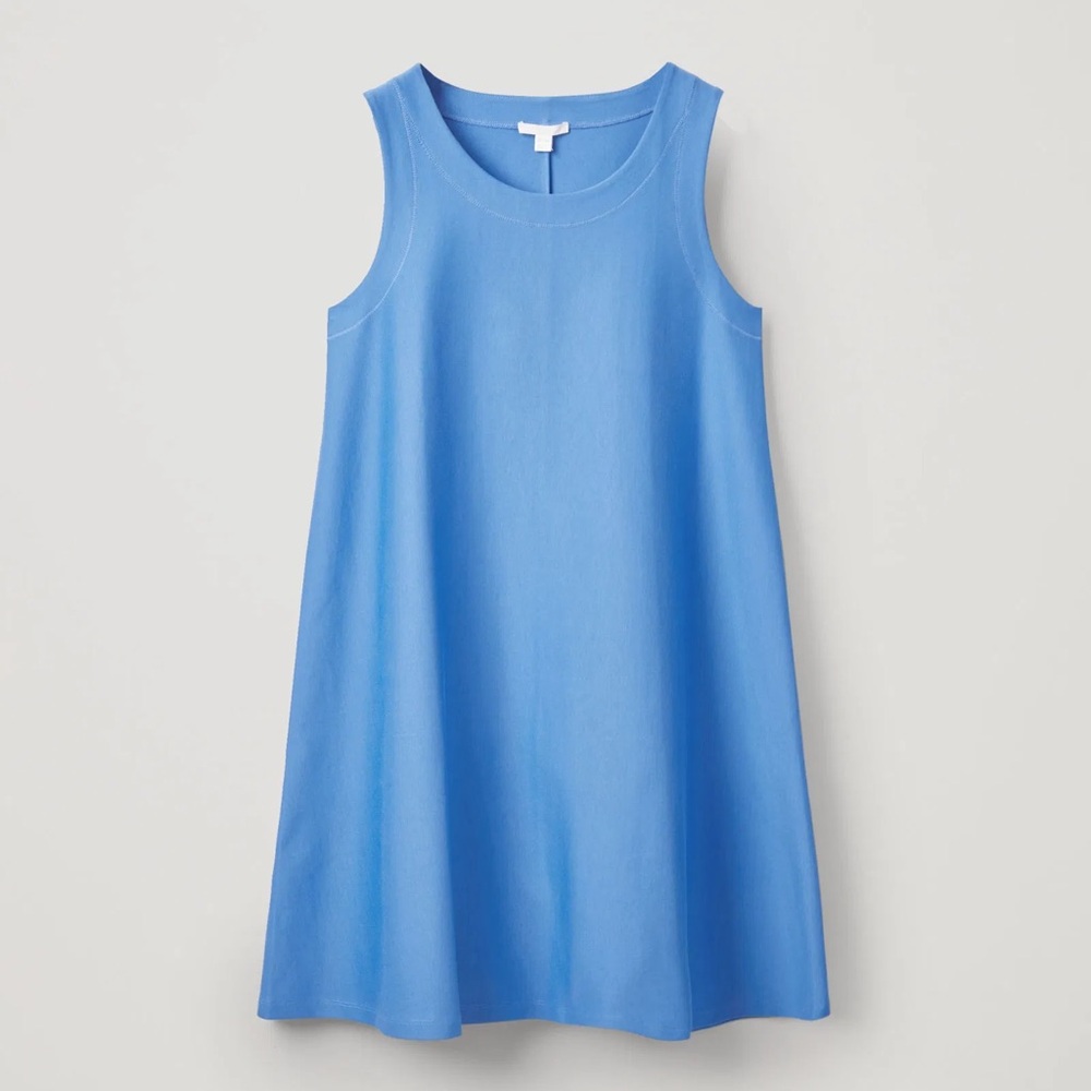 COS Blue Sleeveless Dress